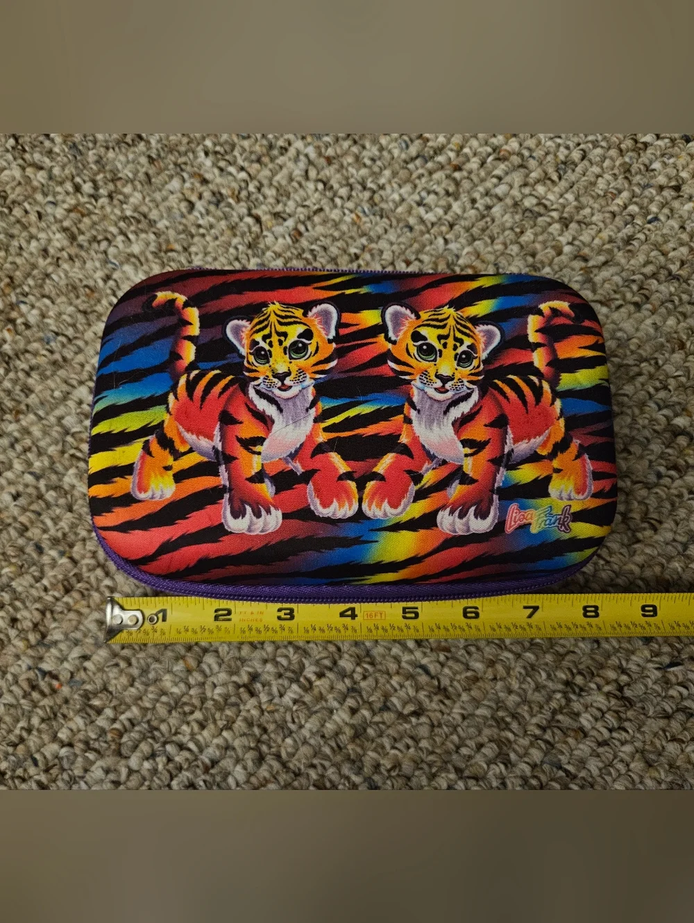 Lisa Frank Forrest Tiger Pencil Case
